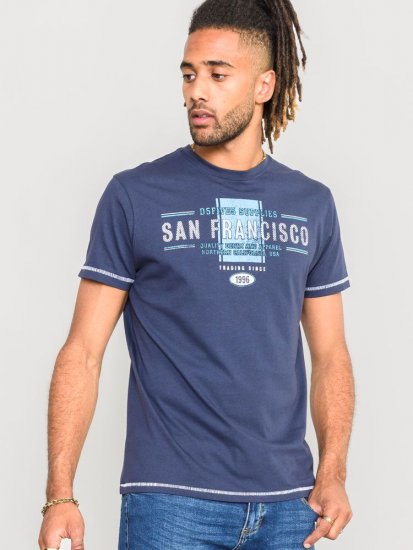 D555 WANSTEAD San Francisco T-Shirt - T-krekli - T-krekli - 2XL-14XL