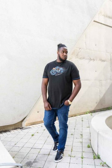 D555 CHINFORD Live To Ride Motorbike T-Shirt - T-krekli - T-krekli - 2XL-14XL