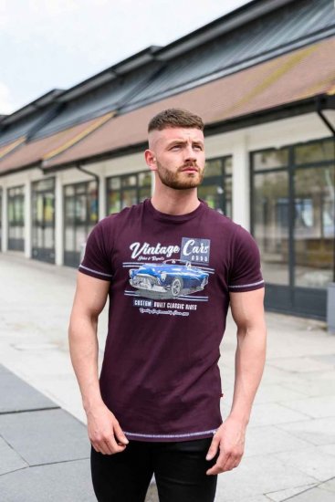 D555 BUCKHURST Vintage Cars T-Shirt - T-krekli - T-krekli - 2XL-14XL