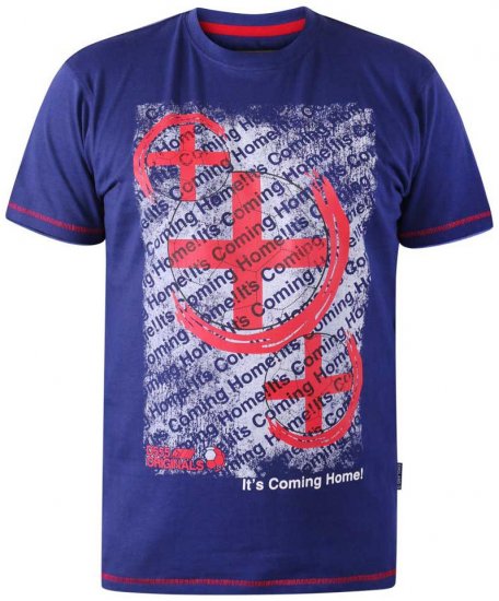 D555 GOAL Coming Home Football T-Shirt - T-krekli - T-krekli - 2XL-14XL