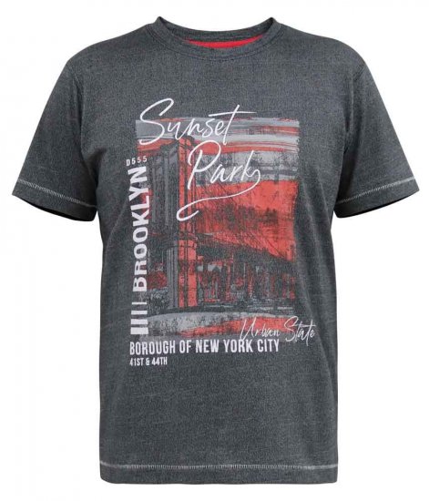 D555 Bramfield Sunset Park Brooklyn Printed T-Shirt - T-krekli - T-krekli - 2XL-14XL
