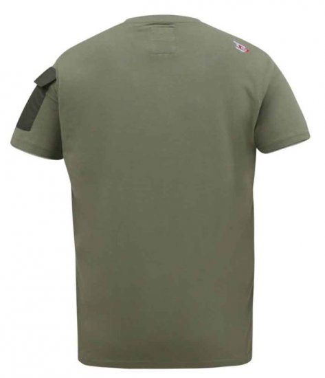D555 Yarwell Printed T-Shirt With Sleeve Pocket - T-krekli - T-krekli - 2XL-14XL