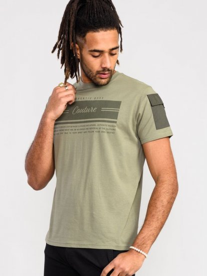 D555 Yarwell Printed T-Shirt With Sleeve Pocket - T-krekli - T-krekli - 2XL-14XL