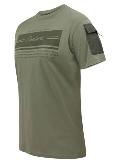 D555 Yarwell Printed T-Shirt With Sleeve Pocket - T-krekli - T-krekli - 2XL-14XL