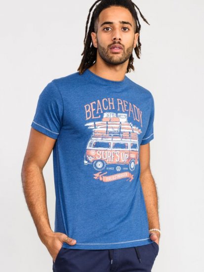 D555 Tavistock Official VW Surf'S Up Printed T-Shirt - T-krekli - T-krekli - 2XL-14XL