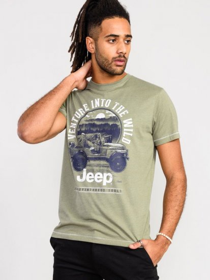D555 Hibbert Official Jeep Printed T-Shirt - T-krekli - T-krekli - 2XL-14XL