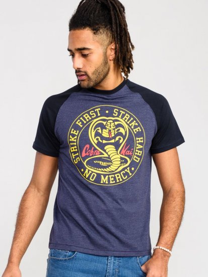 D555 Steeple Official Cobra Kai Printed T-Shirt - T-krekli - T-krekli - 2XL-14XL