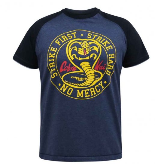 D555 Steeple Official Cobra Kai Printed T-Shirt - T-krekli - T-krekli - 2XL-14XL