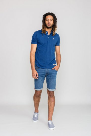 D555 WINCHESTER Blue Polo Shirt - Polo krekli - Polo krekli - 2XL-8XL