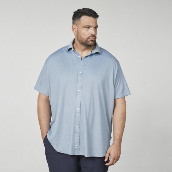 North Latitude 61116 Melanžēts Pikē Īsroku Krekls Zila - Polo krekli - Polo krekli - 2XL-8XL