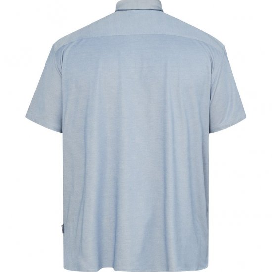 North Latitude 61116 Melanžēts Pikē Īsroku Krekls Zila - Polo krekli - Polo krekli - 2XL-8XL