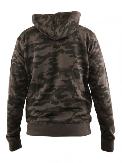 D555 Antonio Camo Printed Zip Through Hoody - Džemperi un džemperi ar kapuci - Džemperi - 2XL-14XL