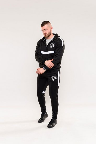 D555 Bristol Couture Zip Through Hoody Black - Džemperi un džemperi ar kapuci - Džemperi - 2XL-14XL
