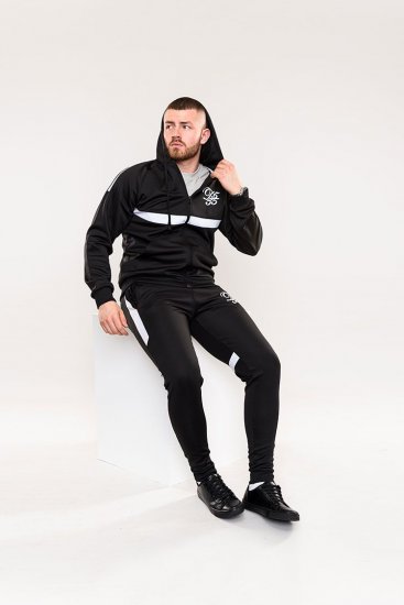 D555 Bristol Couture Zip Through Hoody Black - Džemperi un džemperi ar kapuci - Džemperi - 2XL-14XL