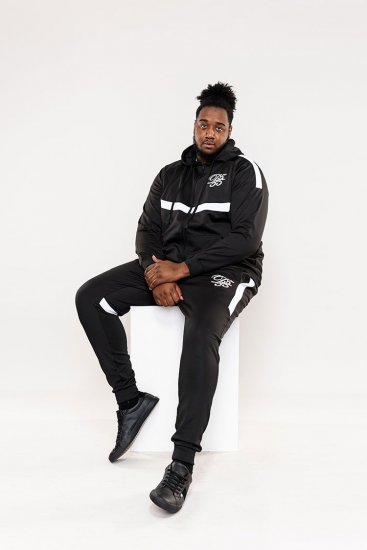 D555 Bristol Couture Zip Through Hoody Black - Džemperi un džemperi ar kapuci - Džemperi - 2XL-14XL