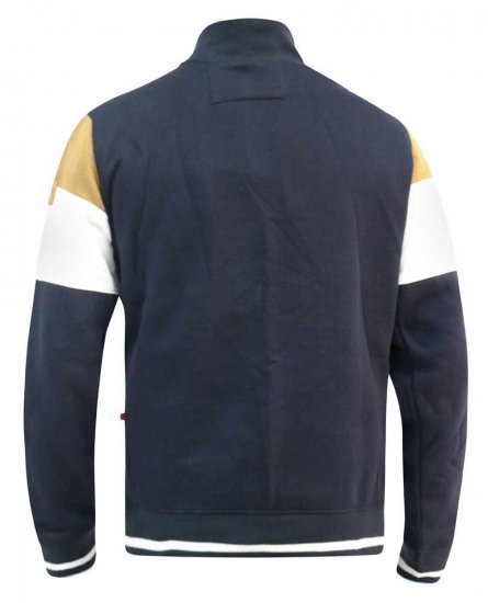 D555 Kenington Cut And Sew Half Zipper Sweatshirt - Džemperi un džemperi ar kapuci - Džemperi - 2XL-14XL