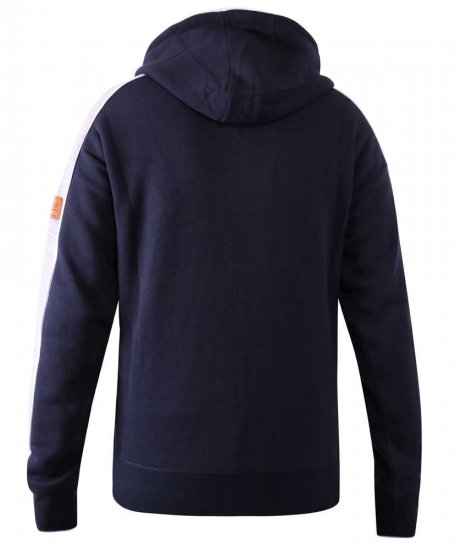D555 Eaton Full Zip Hoodie Navy - Džemperi un džemperi ar kapuci - Džemperi - 2XL-14XL