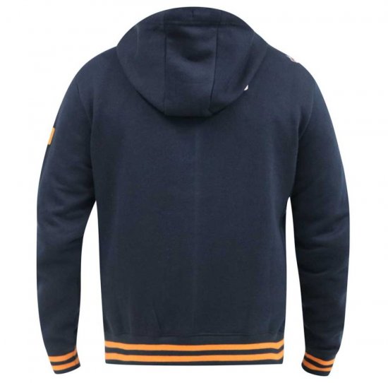 D555 Flanders Full Zip Hoody With Chest Print - Džemperi un džemperi ar kapuci - Džemperi - 2XL-14XL