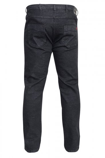 Duke Balfour Relaxed Comfort Fit Stretch Jeans With Elasticated Waist Black - Džinsi un bikses - Džinsi un Bikses - W40-W70