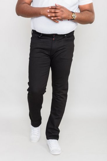 Duke Balfour Relaxed Comfort Fit Stretch Jeans With Elasticated Waist Black - Džinsi un bikses - Džinsi un Bikses - W40-W70