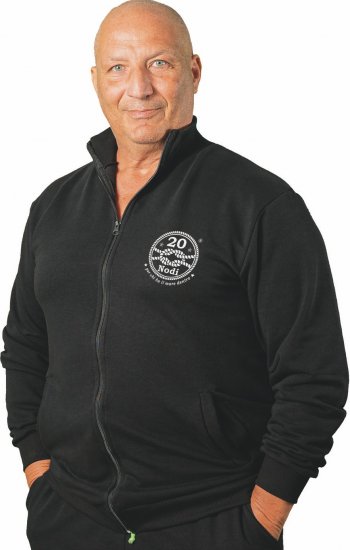 20 Nodi Grecale Gym Jacket Black - Džemperi un džemperi ar kapuci - Džemperi - 2XL-14XL