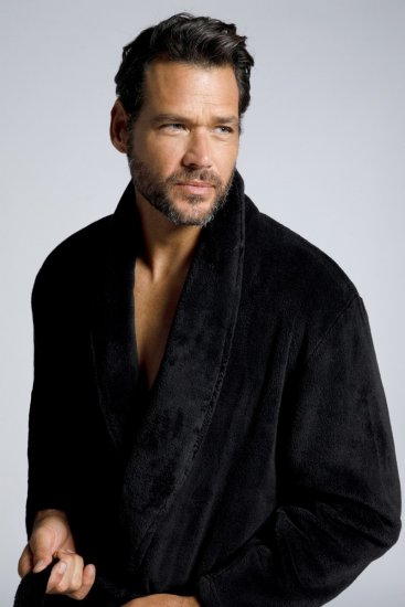 JP1880 Bathrobe with Spacious Patch Pockets Black - Apakšveļa un peldšorti - Apakšveļa - 2XL-8XL