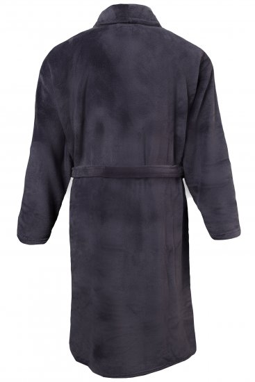 JP1880 Bathrobe with Spacious Patch Pockets Grey - Apakšveļa un peldšorti - Apakšveļa - 2XL-8XL