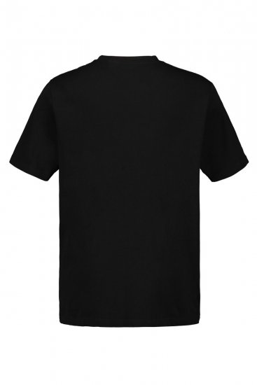 JP1880 702415 T-krekls ar V veida izgriezumu Melns - T-krekli - T-krekli - 2XL-14XL