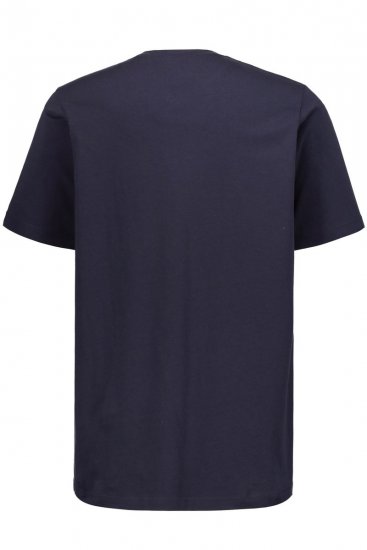 JP1880 702415 T-krekls ar V veida izgriezumu Tumši zils - T-krekli - T-krekli - 2XL-14XL