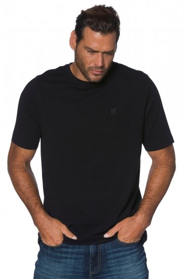 JP1880 702558 T-krekls ar apaļu kakla izgriezumu Melns - T-krekli - T-krekli - 2XL-14XL