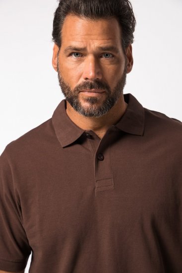 JP1880 702560 Polo krekls Sarkankoka brūns - Polo krekli - Polo krekli - 2XL-8XL
