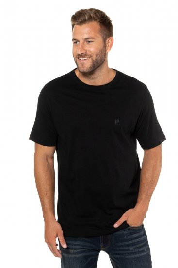 JP1880 702637 T-krekls ar apaļu kakla izgriezumu 2 gab. Melns - T-krekli - T-krekli - 2XL-14XL