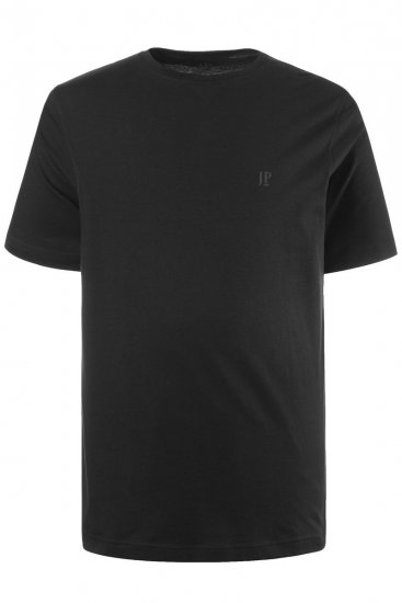 JP1880 702637 T-krekls ar apaļu kakla izgriezumu 2 gab. Melns - T-krekli - T-krekli - 2XL-14XL
