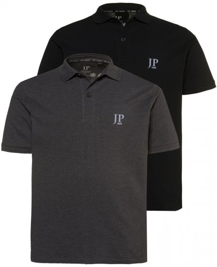 JP1880 704317 Polo krekls 2 gab. Tumši pelēks - Polo krekli - Polo krekli - 2XL-8XL