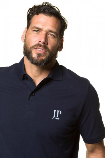 JP1880 704317 Polo krekls 2 gab. Melns/Tumši zils - Polo krekli - Polo krekli - 2XL-8XL