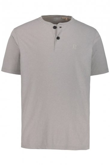 JP1880 708420 Henley T-krekls 2 gab. Pelēks melanžs - T-krekli - T-krekli - 2XL-14XL
