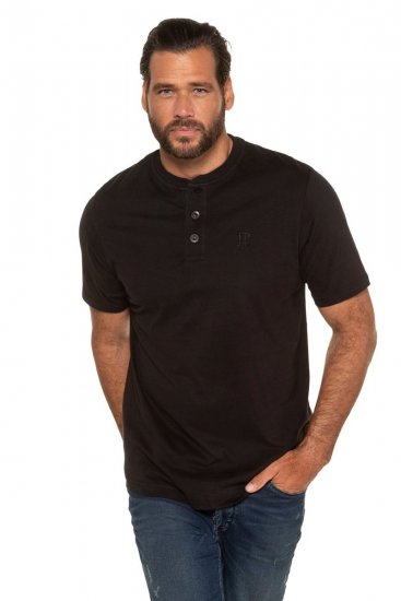JP1880 708420 Henley T-krekls 2 gab. Melns - T-krekli - T-krekli - 2XL-14XL
