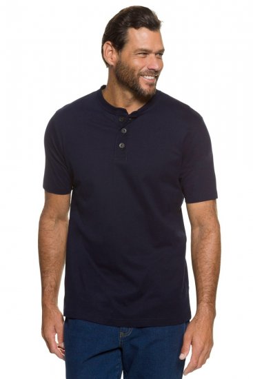 JP1880 708420 Henley T-krekls 2 gab. Tumši zils - T-krekli - T-krekli - 2XL-14XL