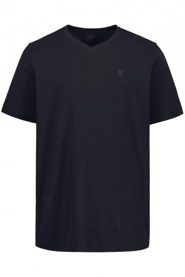 JP1880 711318 T-krekls ar V veida izgriezumu 2 gab. Melns - T-krekli - T-krekli - 2XL-14XL