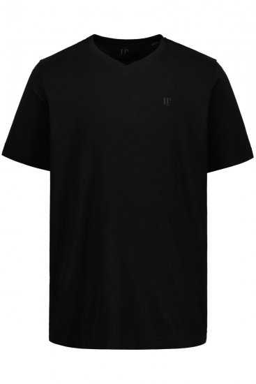 JP1880 711318 T-krekls ar V veida izgriezumu 2 gab. Melns - T-krekli - T-krekli - 2XL-14XL