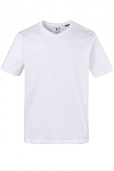 JP1880 711318 T-krekls ar V veida izgriezumu 2 gab. Balts - T-krekli - T-krekli - 2XL-14XL
