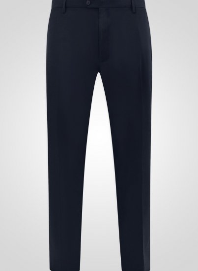 D555 Ted 4 Way Stretch Tailored Trouser Tumši zila - Uzvalki un žaketes - Liela izmēra uzvalki un bleizeri