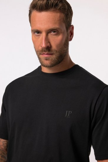 JP1880 712616 T-krekls ar vēdera piegriezumu Melns - T-krekli - T-krekli - 2XL-14XL
