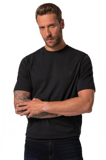JP1880 712616 T-krekls ar vēdera piegriezumu Melns - T-krekli - T-krekli - 2XL-14XL