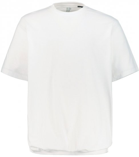 JP1880 712616 T-krekls ar vēdera piegriezumu Balts - T-krekli - T-krekli - 2XL-14XL