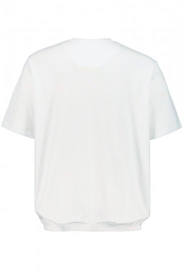JP1880 712616 T-krekls ar vēdera piegriezumu Balts - T-krekli - T-krekli - 2XL-14XL