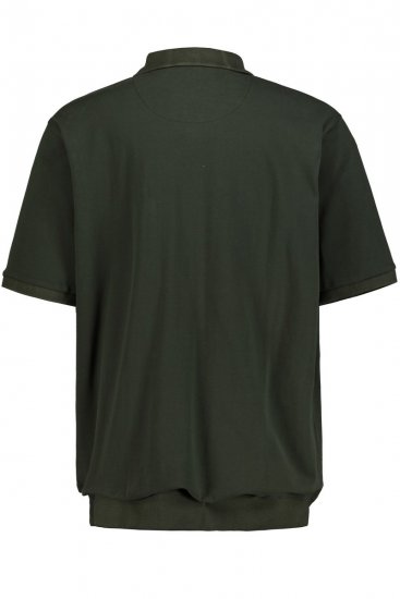 JP1880 712617 Polo krekls ar vēdera piegriezumu Tumši olīvu - Polo krekli - Polo krekli - 2XL-8XL