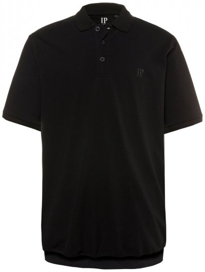 JP1880 712617 Polo krekls ar vēdera piegriezumu Melns - Polo krekli - Polo krekli - 2XL-8XL
