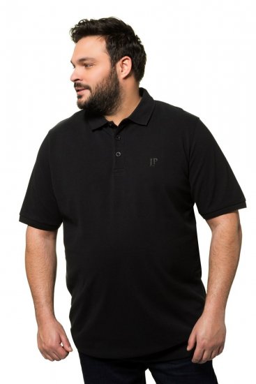JP1880 712617 Polo krekls ar vēdera piegriezumu Melns - Polo krekli - Polo krekli - 2XL-8XL