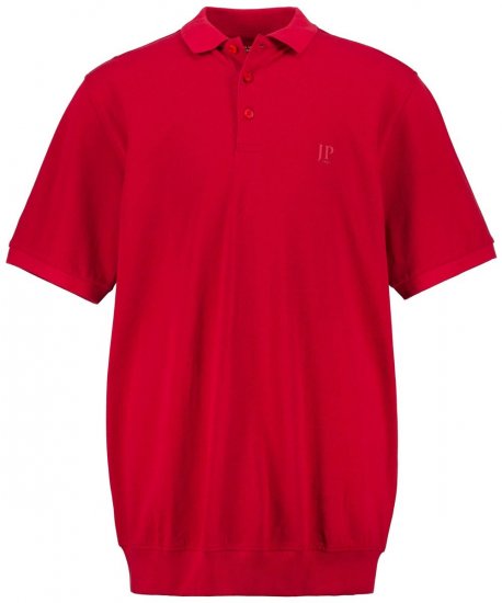 JP1880 712617 Polo krekls ar vēdera piegriezumu Čili sarkans - Polo krekli - Polo krekli - 2XL-8XL